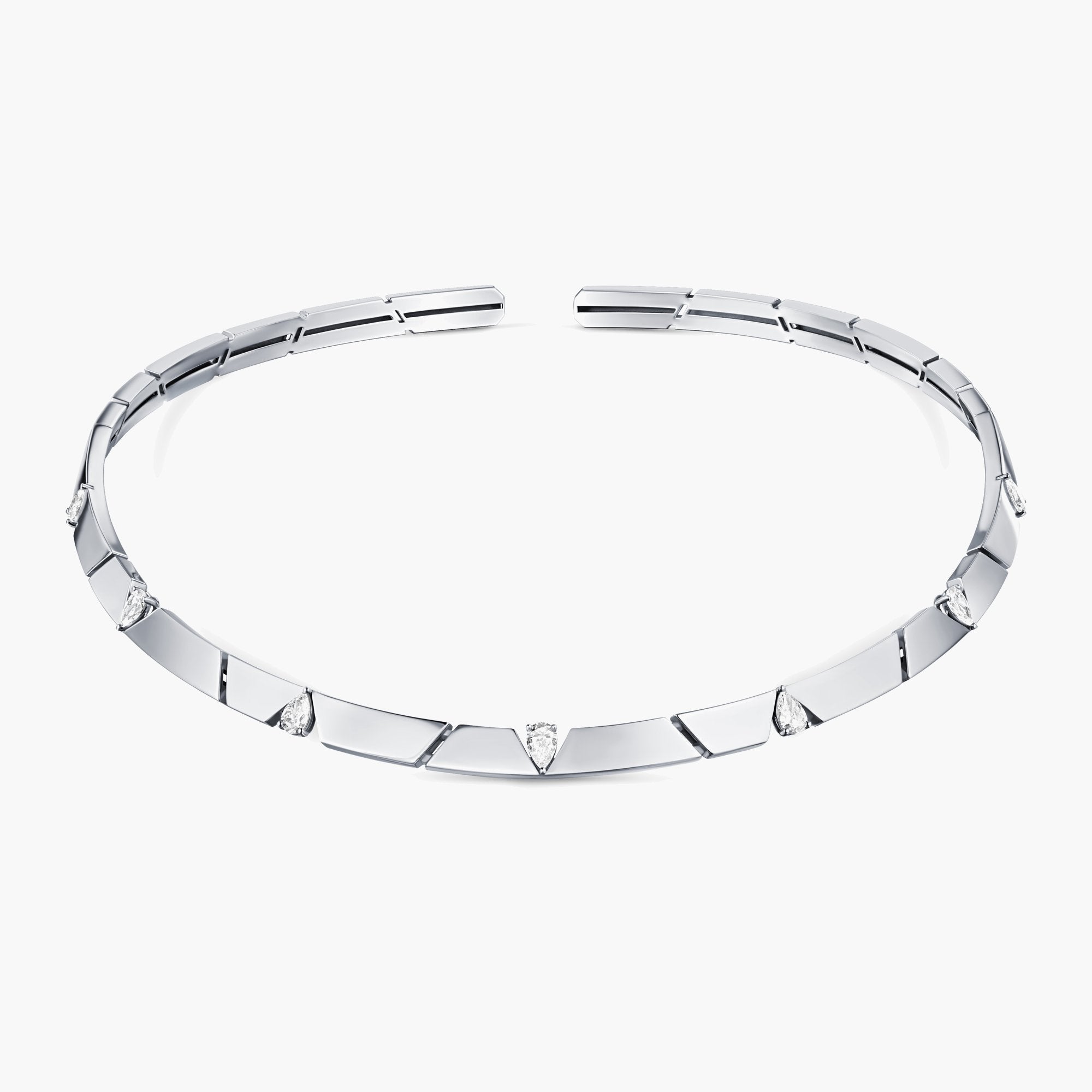MUSE Choker- in white gold