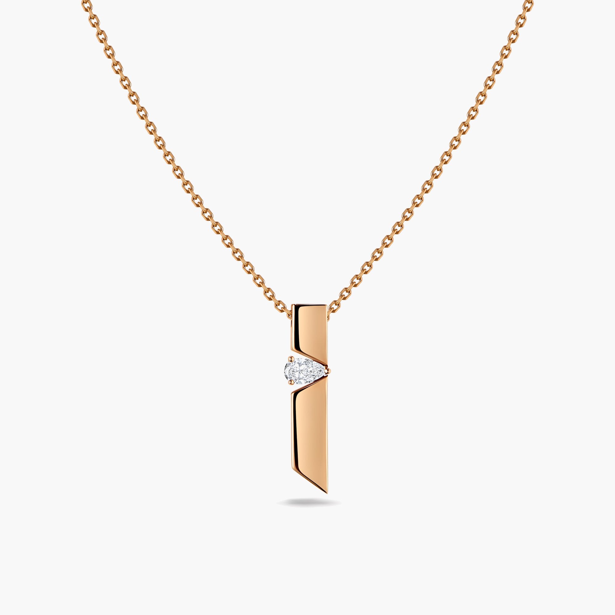 MUSE Pendant- in rose gold